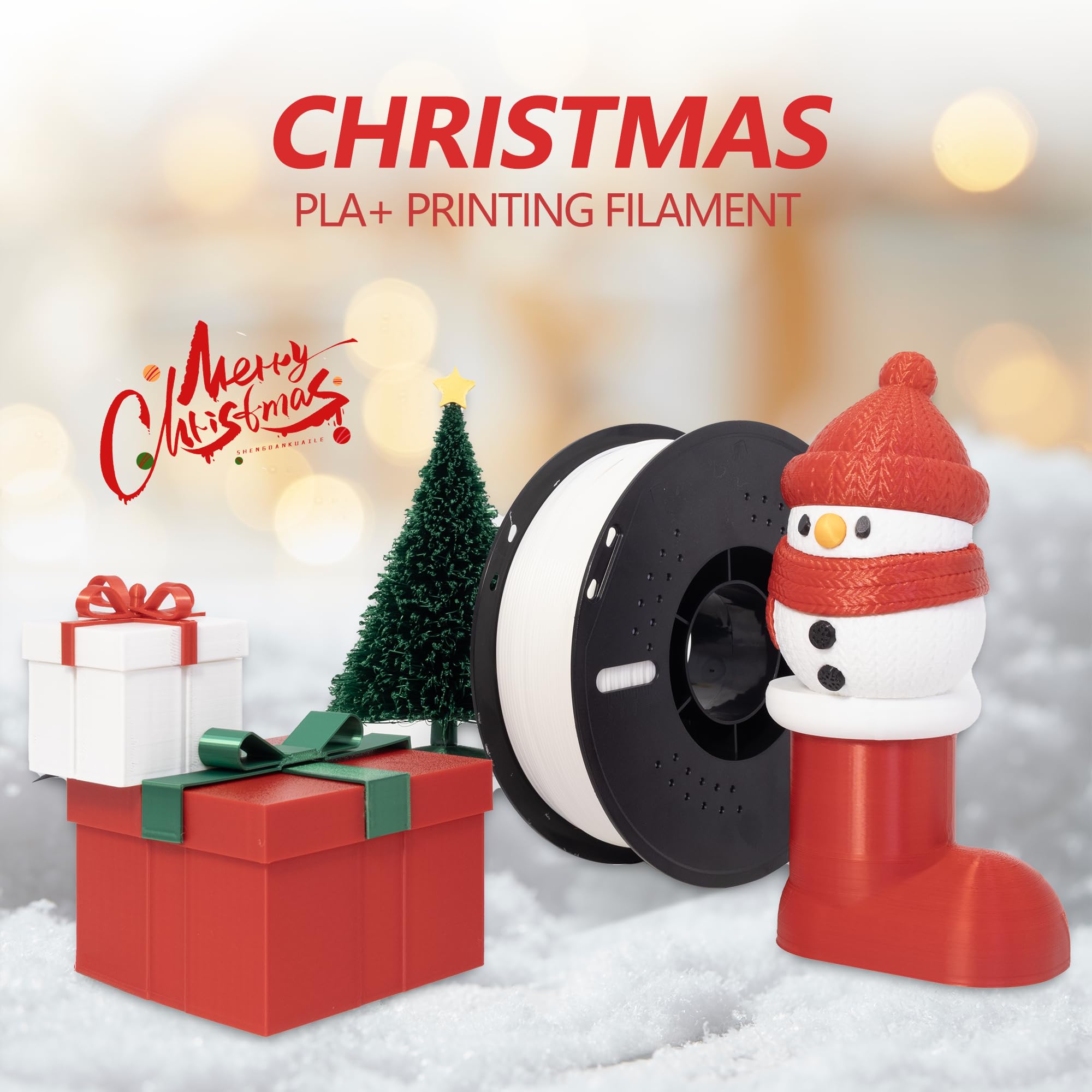 Orange PLA+ Filament 1kg - 3D Printing -6 Orange PLA+ Filament 1kg - 3D Printing -6