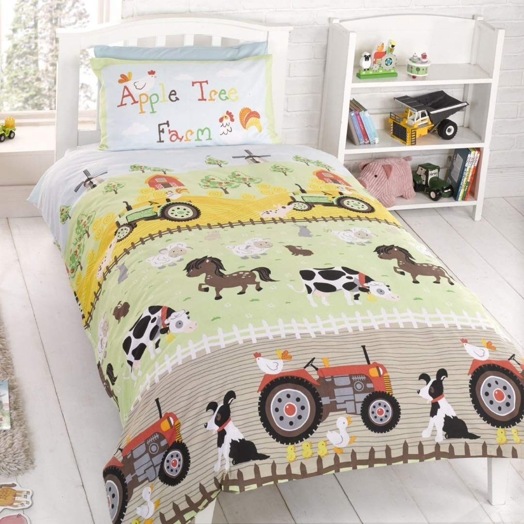 Rapport Home Apple Tree Farm Junior Duvet Cover & Pillowcase Set