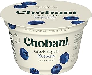 Chobani® Non-Fat Greek Yogurt Blueberry on the Bottom 5.3oz