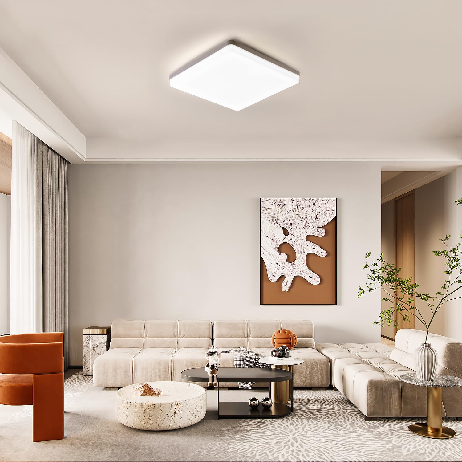 Plafondlamp Led Panel 117 cm. kunststof 48W Wit kopen? Groot assortiment