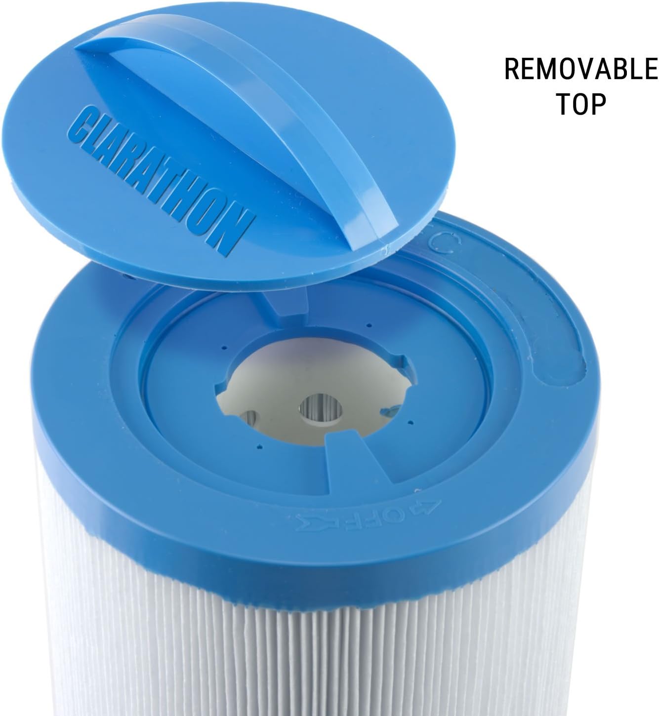 Clarathon Replacement for Jacuzzi J-300 Series 6000-383 6540-383 Hot Tub Spa Filters, 2-Pack