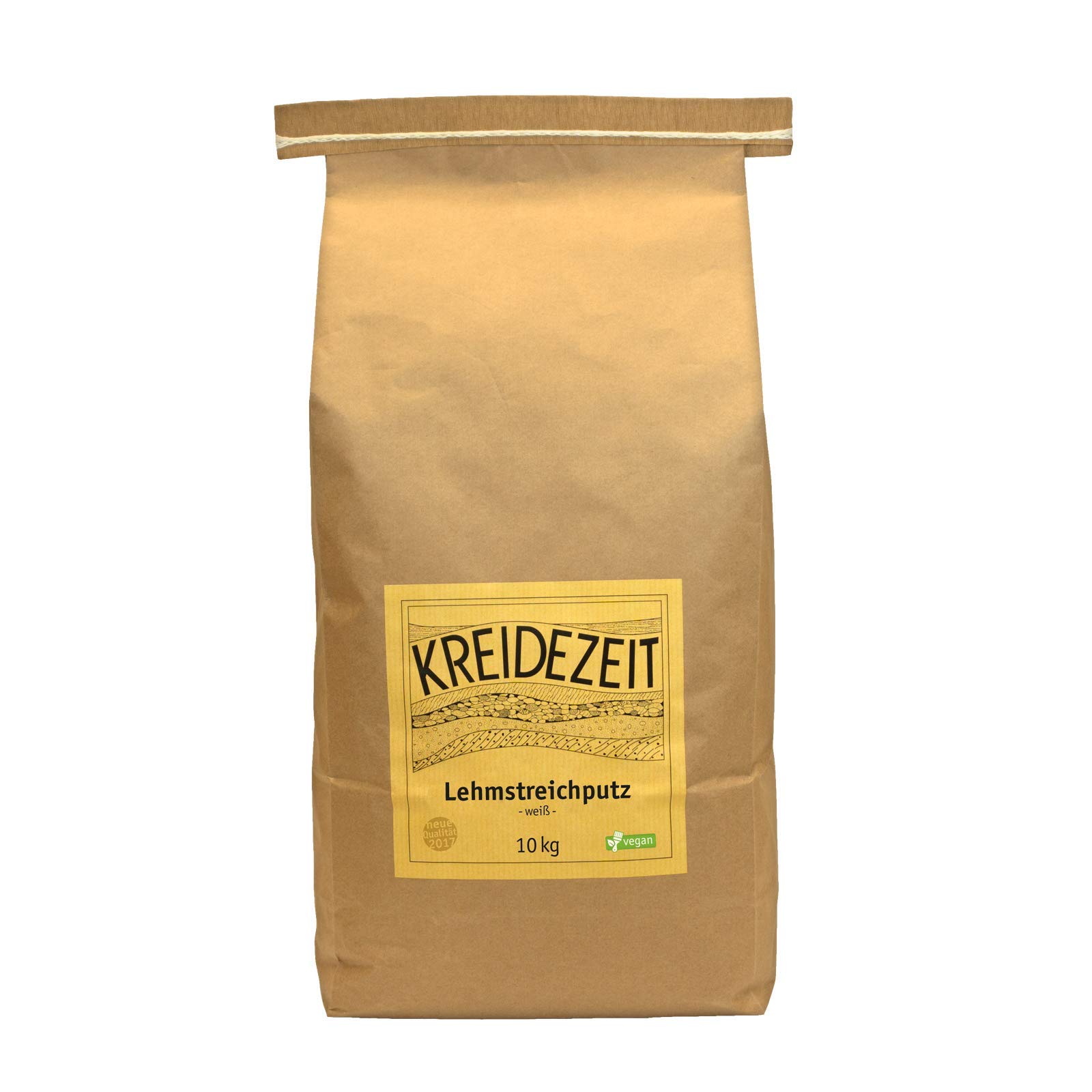 Kreidezeit Lehmstreichputz-weiß-10,00 kg