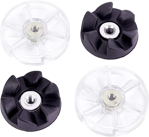 Miniatura 2 de 14 piezas de repuesto para licuadora, incluyendo engranajes de goma superiores, engranajes de motor, juntas de goma de silicona y almohadillas de