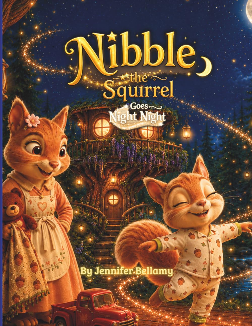 Nibble the Squirrel Goes Night Night