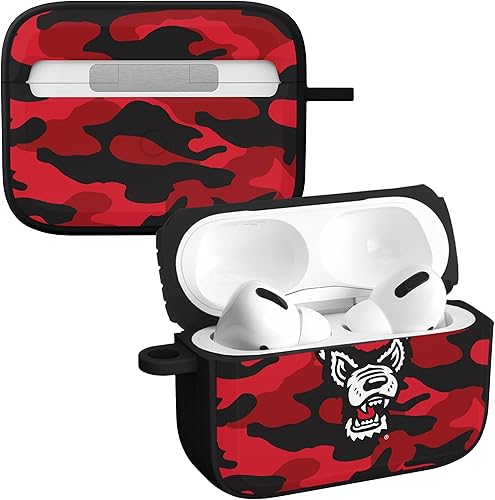Miniatura 21 de AFFINITY BANDS North Carolina State Wolfpack Camo HDX Funda compatible con Apple AirPods Generaciones 1 y 2