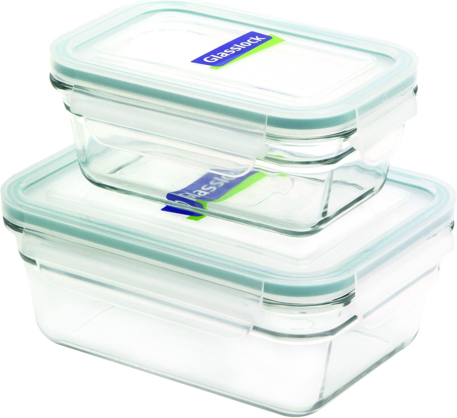 GLASSLOCK 11340 Glasslock 4-Piece Rectangle Oven Safe Container Set