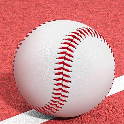 Miniatura 2 de Pelotas de béisbol en blanco con núcleo de corcho sólido, pelotas de béisbol de 9 pulgadas, autógrafos sin marcar, para juego de liga, lanzamiento,