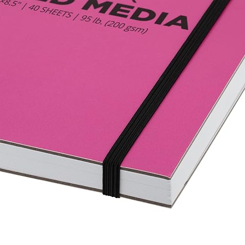 Miniatura 9 de SoHo Urban Artist Cuaderno de bocetos de ladrillo para bocetos, dibujos, lápices de colores, grafito y más, color negro, 5.5 x 5.5 pulgadas (150