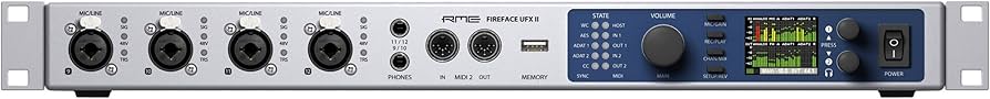 Amazon.com: Fireface UFX II USB Audio Interface : Musical Instruments