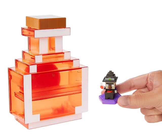 Foto 4 de 8 de Minecraft - Caja para Transportar Figuras de Juguete Boost Mini (Mattel GKT45)