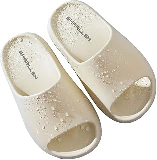 Toddler Slides Sandals Soft EVA Non-Slip Slippers for Little Kids Boys Girls Lightweight Comfy Child Cloud Slide Slippers Open Toe Quick Drying Shower Pool Beach Platform Shoes