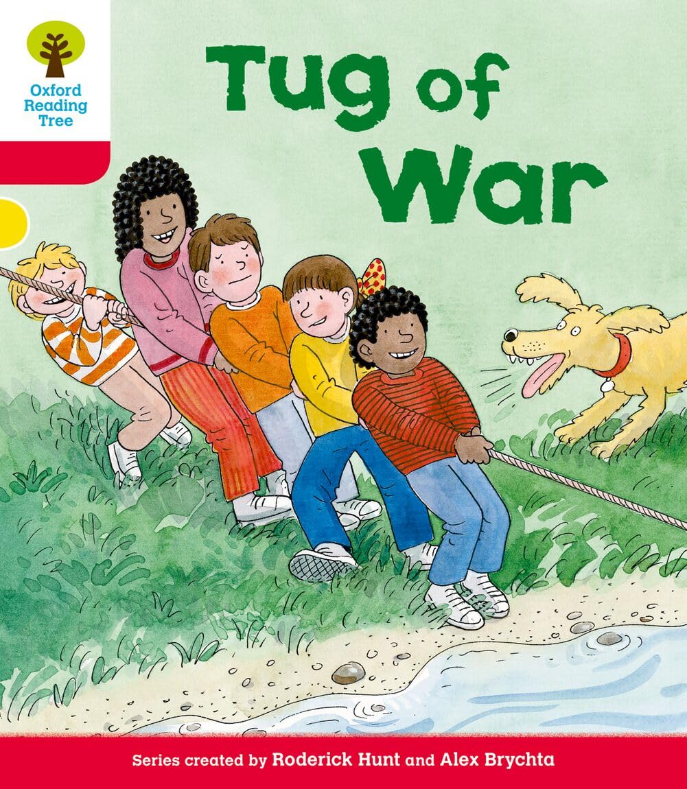 Roderick Hunt Oxford Reading Tree - Level 4: More Stories C: Tug of War Book - Kids Fiction Book
