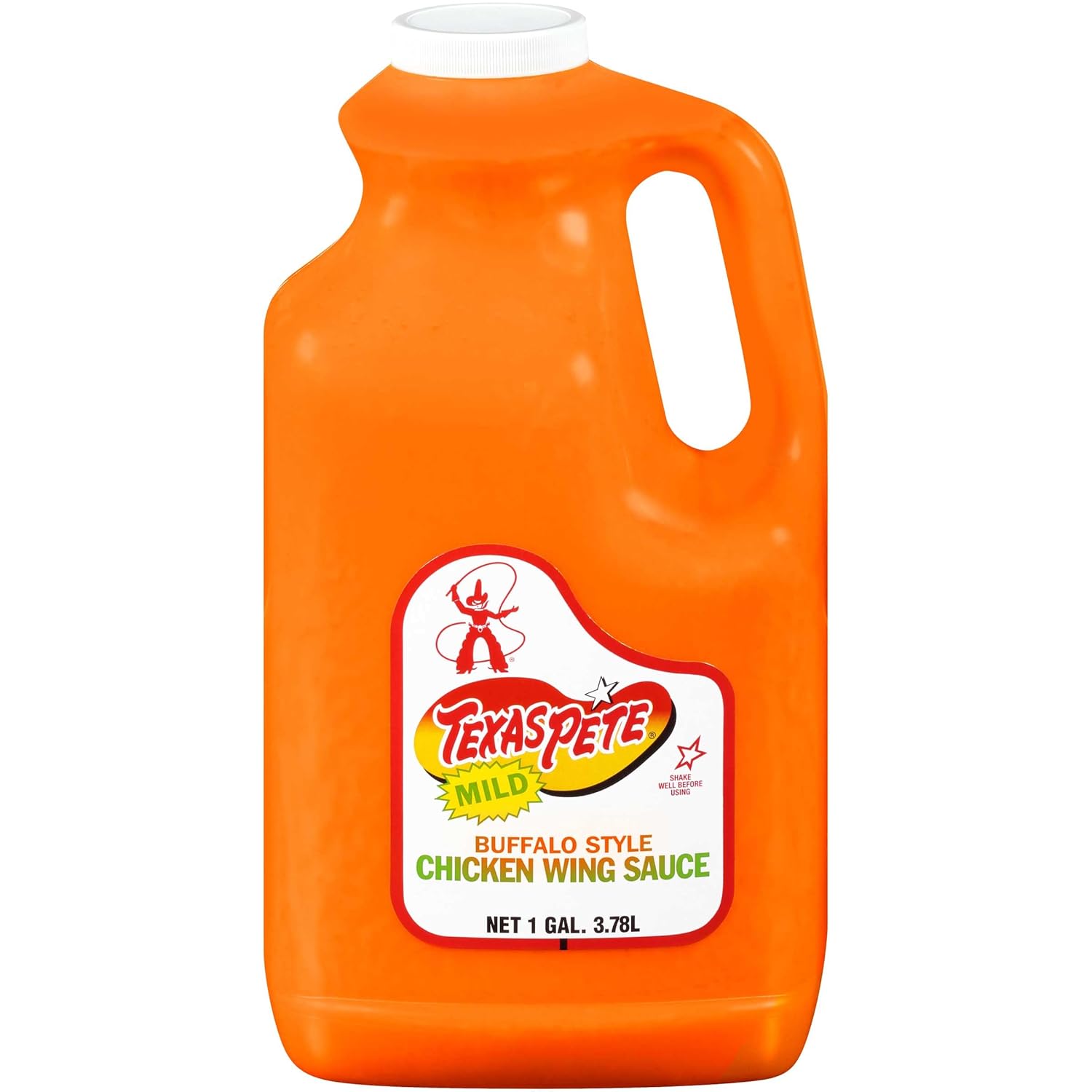 Texas Pete, Buffalo Style Mild Chicken Wing Sauce, 1 Gallon (4 Count)