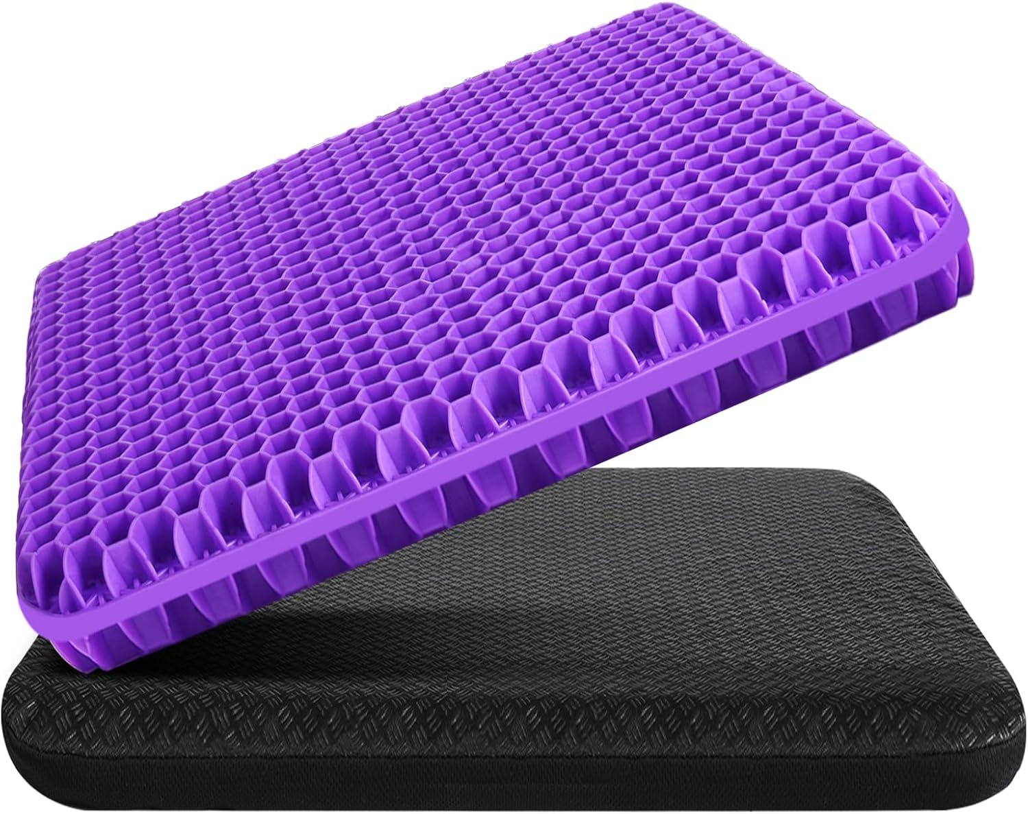 Purple Gel Seat Cushion, Cooling seat Cushion Thick Big Breathable