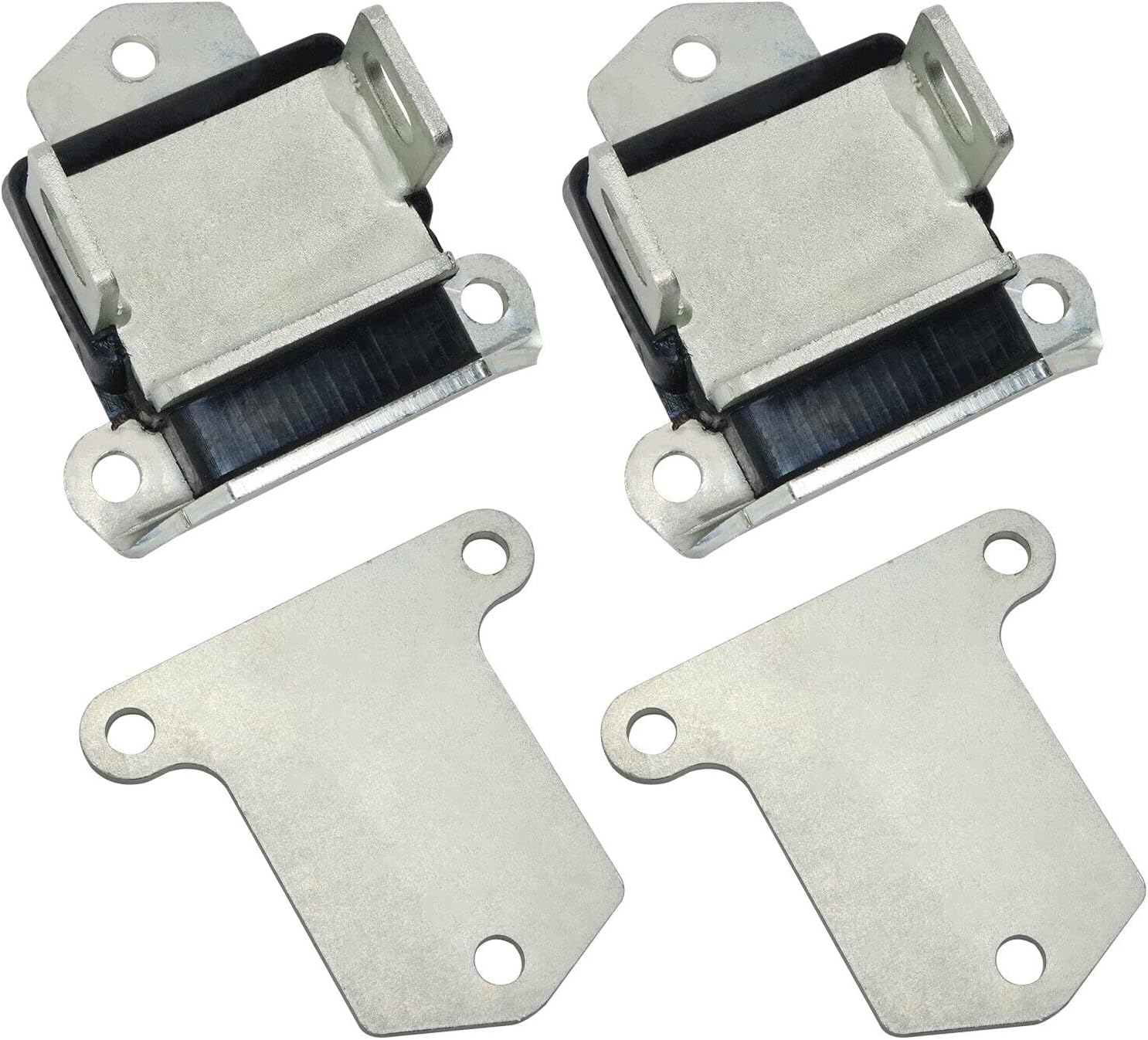 LOSTAR Pair(2) 3474 Engine Motor Mounts SBC BBC Compatible with 383/400/396/427/454 Chevy Engines