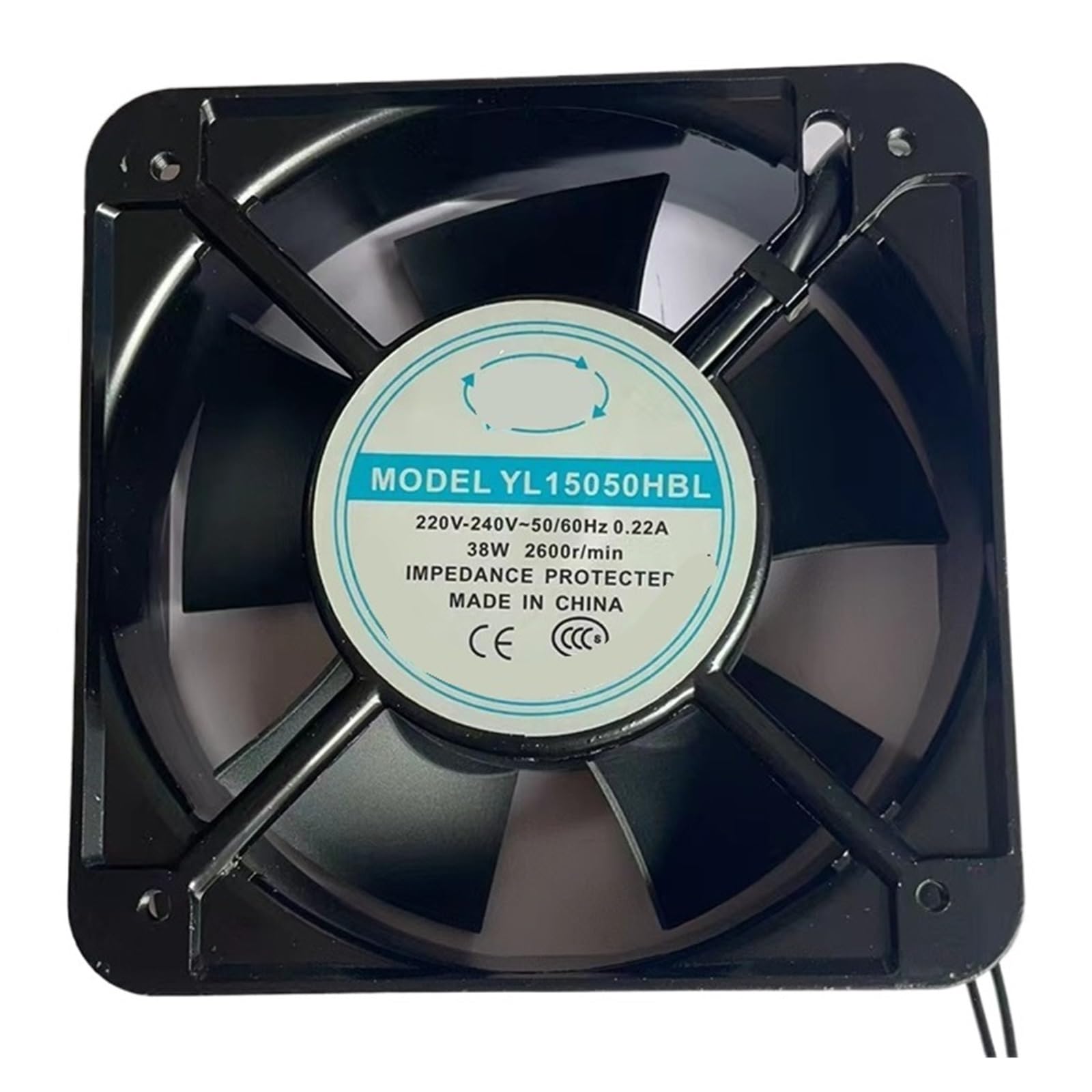 LZIKKGKI 150x150x50mm YL15050HBL 220V 0.22A 15050 AC Cooling Fan