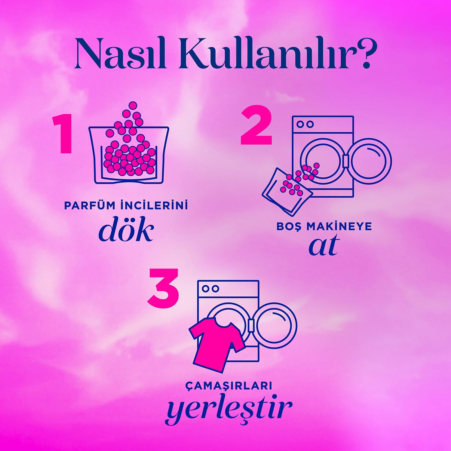 Yumoş Çamaşır Parfümü Begonvil 200 g + Yumoş Extra Konsantre Çamaşır Orkide 1440 ml