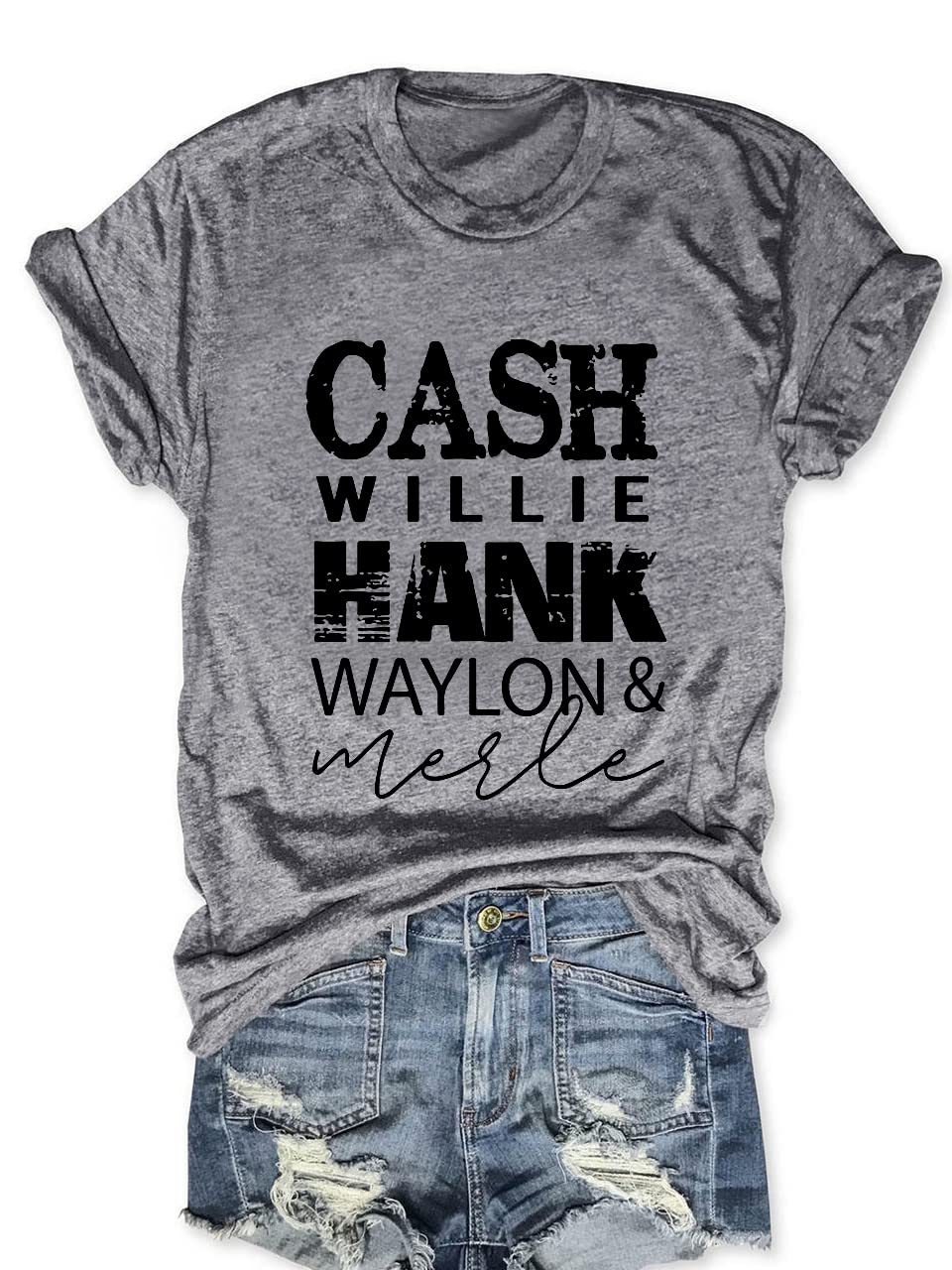 MZEAZRKWomen Rock Band T Shirt Vintage Country Music Shirt Concert Outfit Short Sleeve Tops