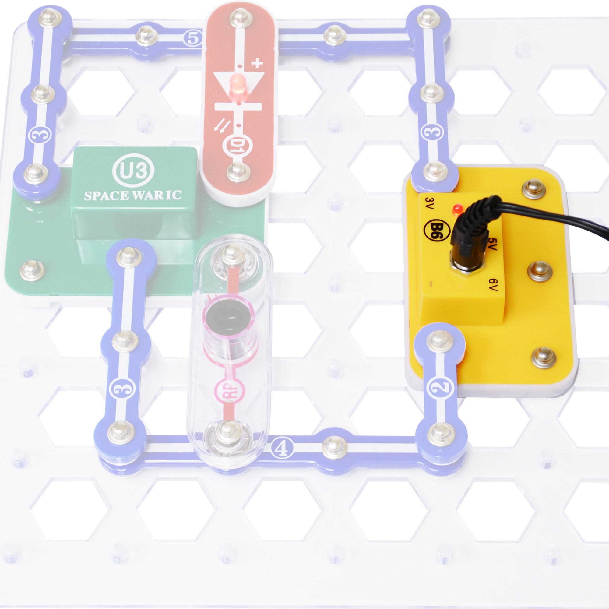 Snap Circuits Deluxe R C Snap Rover Electronics Exploration Kit