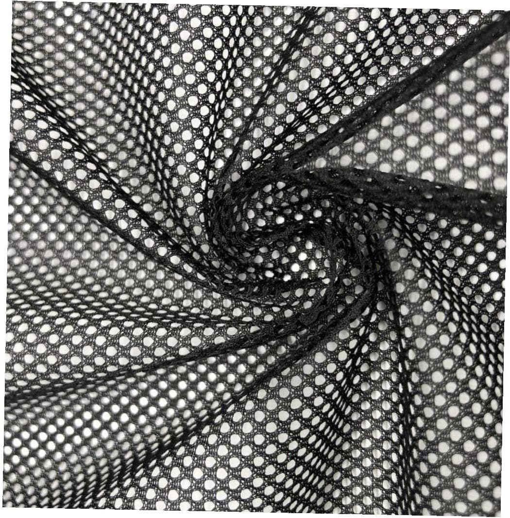 Fishnet Mesh Fabric 1 Yard Stretch Large Mesh Fabric Dress Mesh Fabric Lace Material Fabric for DIY Clothing Parts