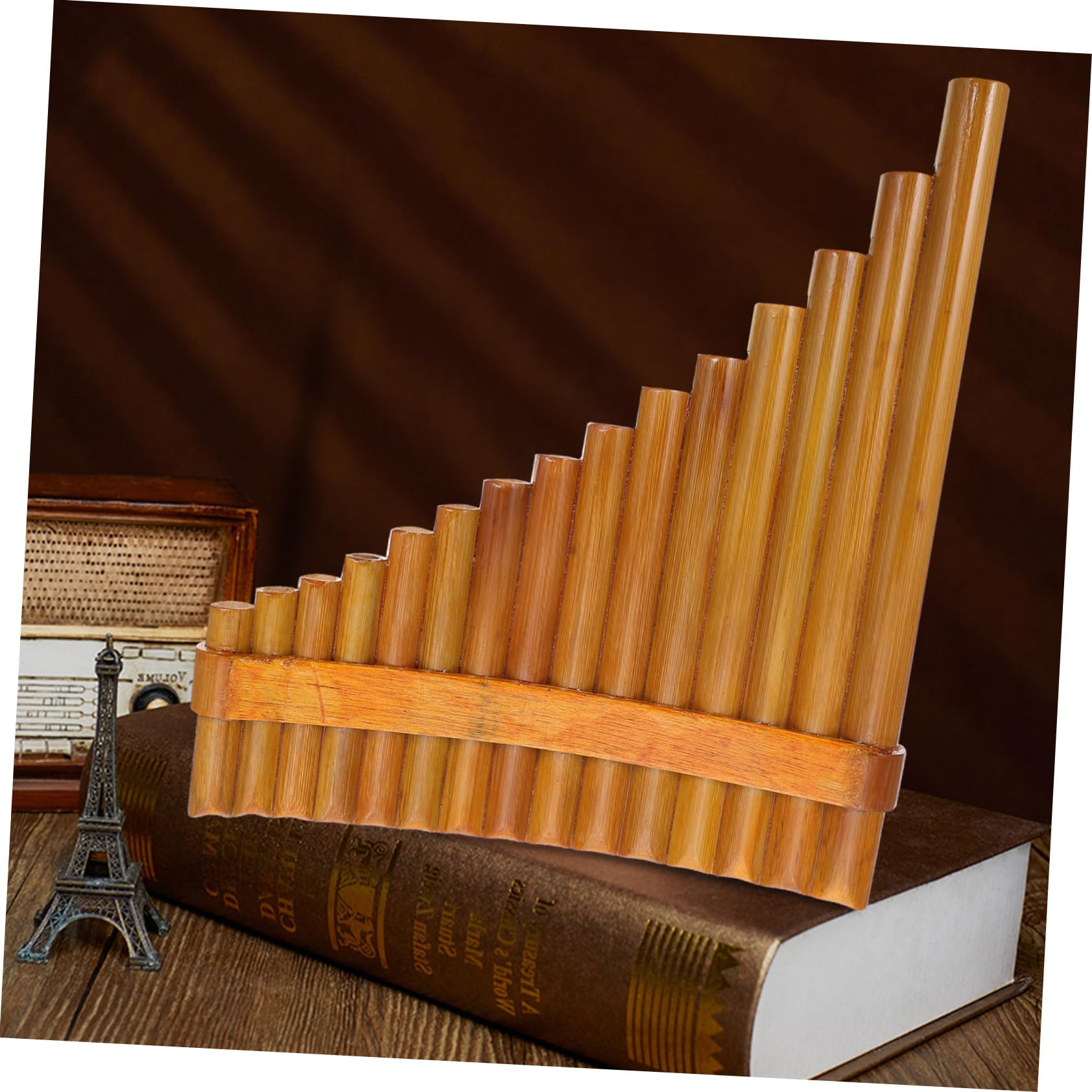 Flauta De Pan De Bambú Para Principiantes Instrumento Tradicional De Madera