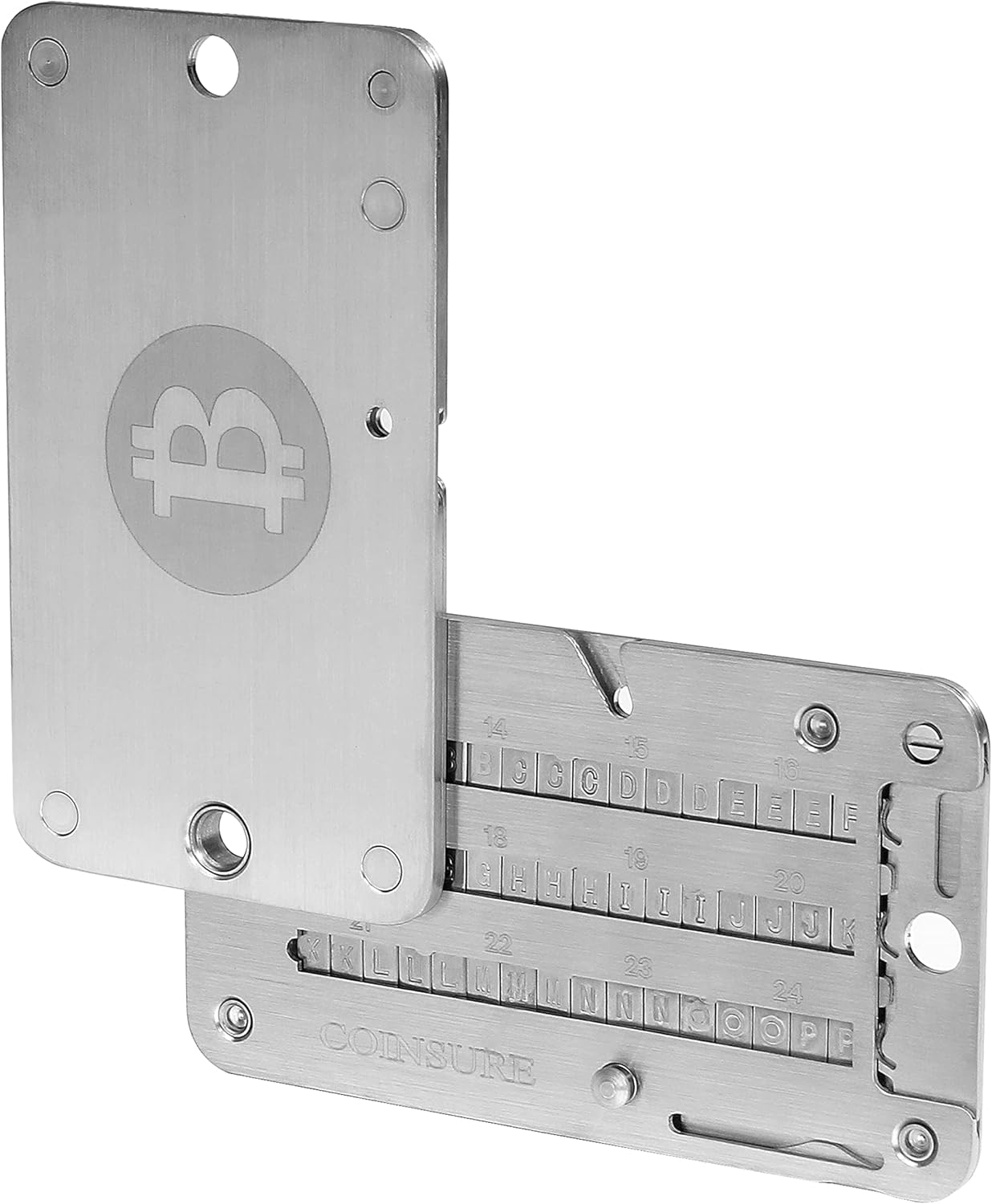 Cold Storage Crypto Wallet Crypto Seed Phrase Vault - 304 Stainless Steel  Capsule For 24-Word Wallet Backup (BIP39) Crypto Seed Phrases