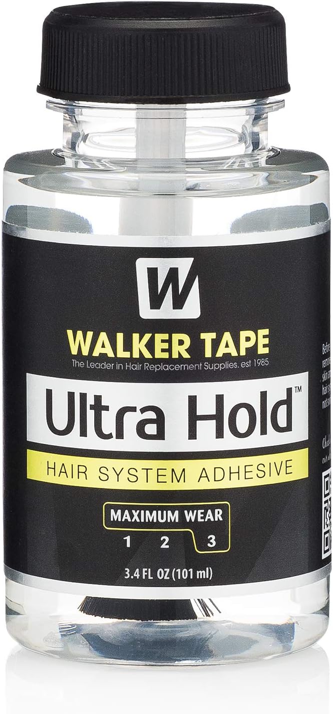 Ultrahold WKR-UH-3.4 Walker Adhesive Tape for Lace Wigs & Toupees, 3.4oz