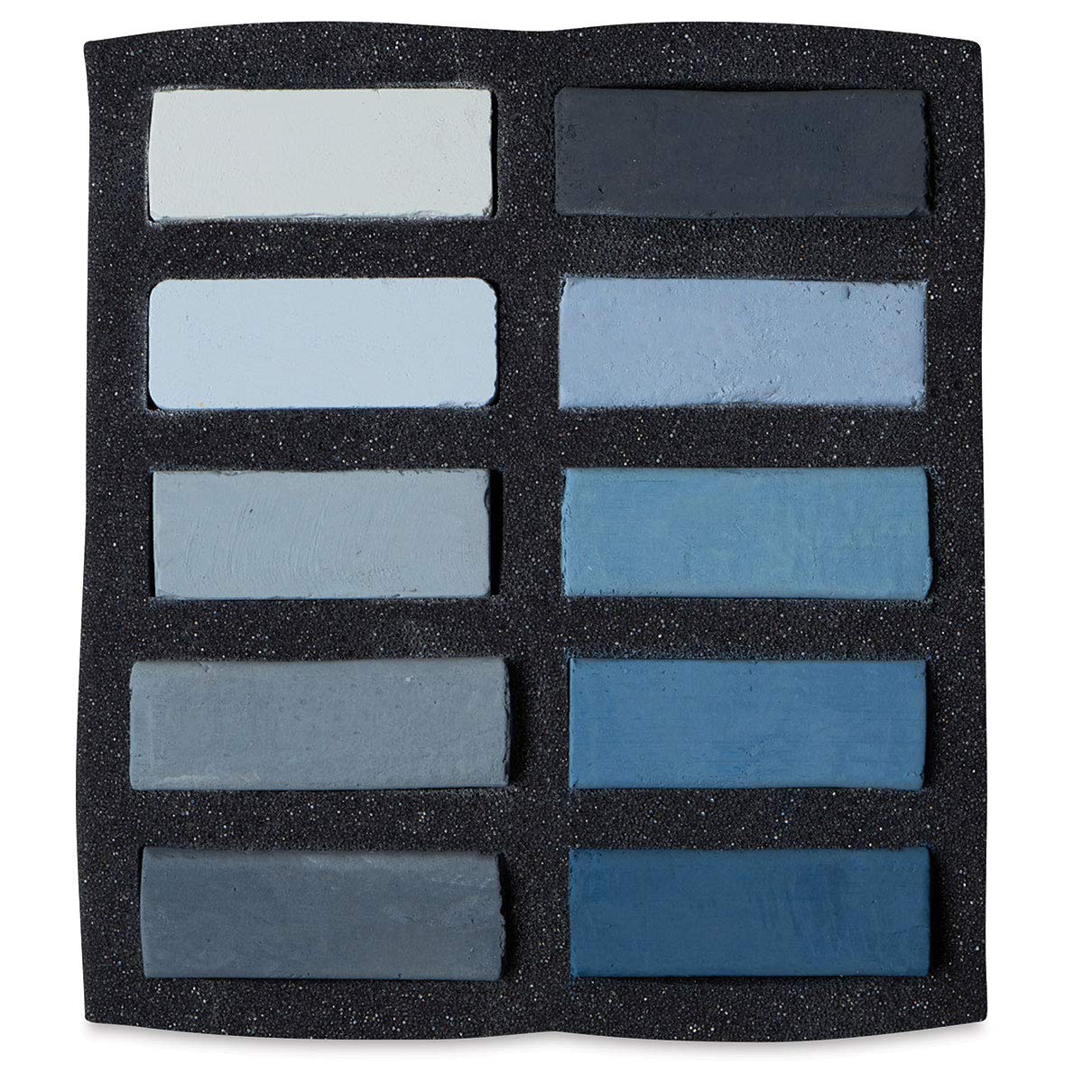 Art Spectrum Extra Soft Square Pastels - Cool Greys, Set of 10