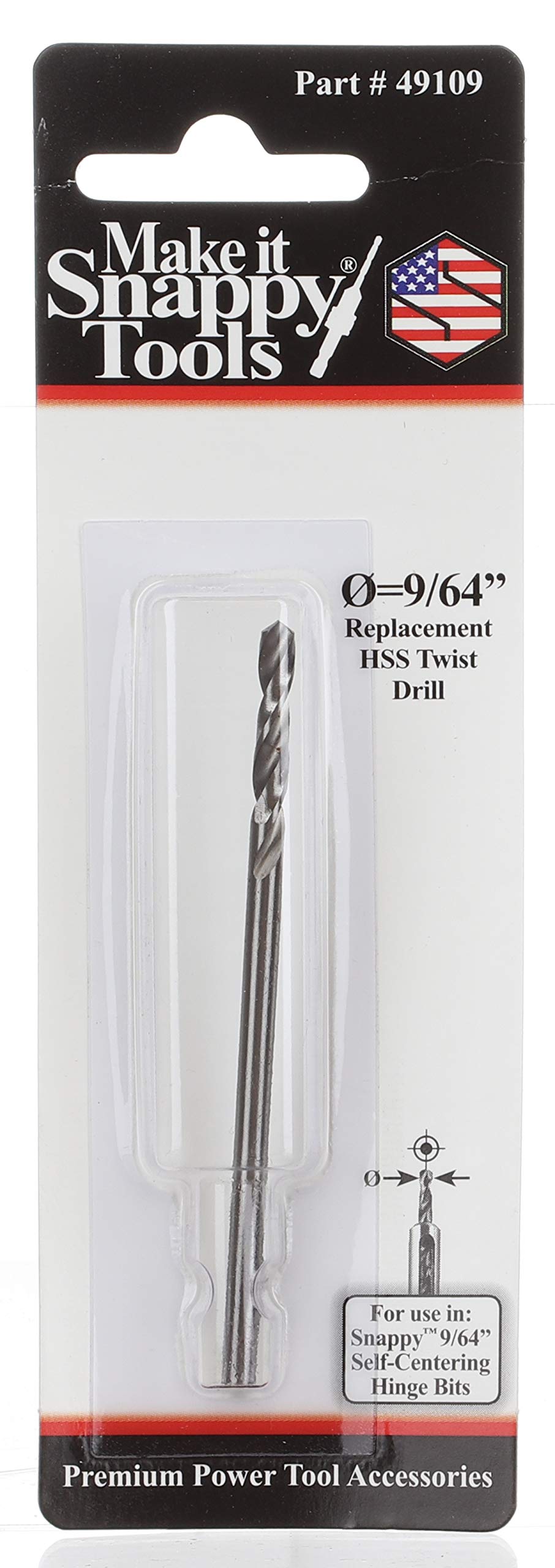 Make it Snappy 9/64" Drill Bit - HSS Replacement -2