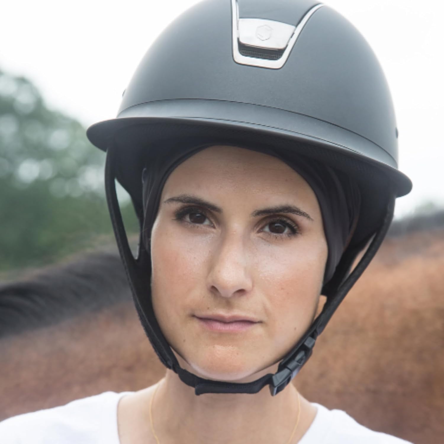 Equestrian Headbands Designed to Wick Moisture and Protect Hair Under Helmets, for Horseback Riding, Biking, and Securing Ear Buds
