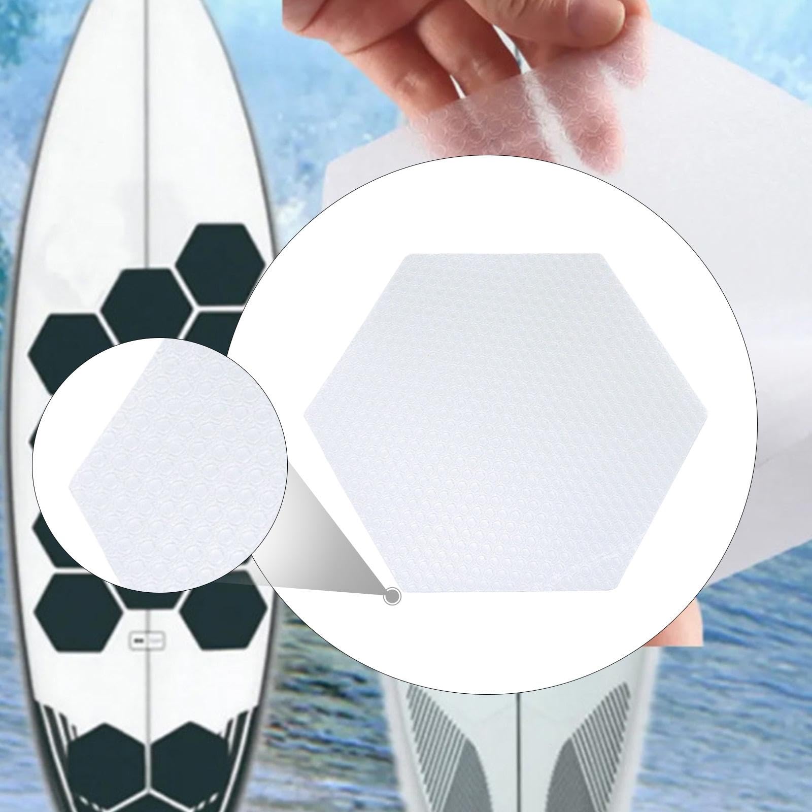 Lot de 20 Patins Antidérapants Transparents pour Planches de Surf et Sports Nautiques
