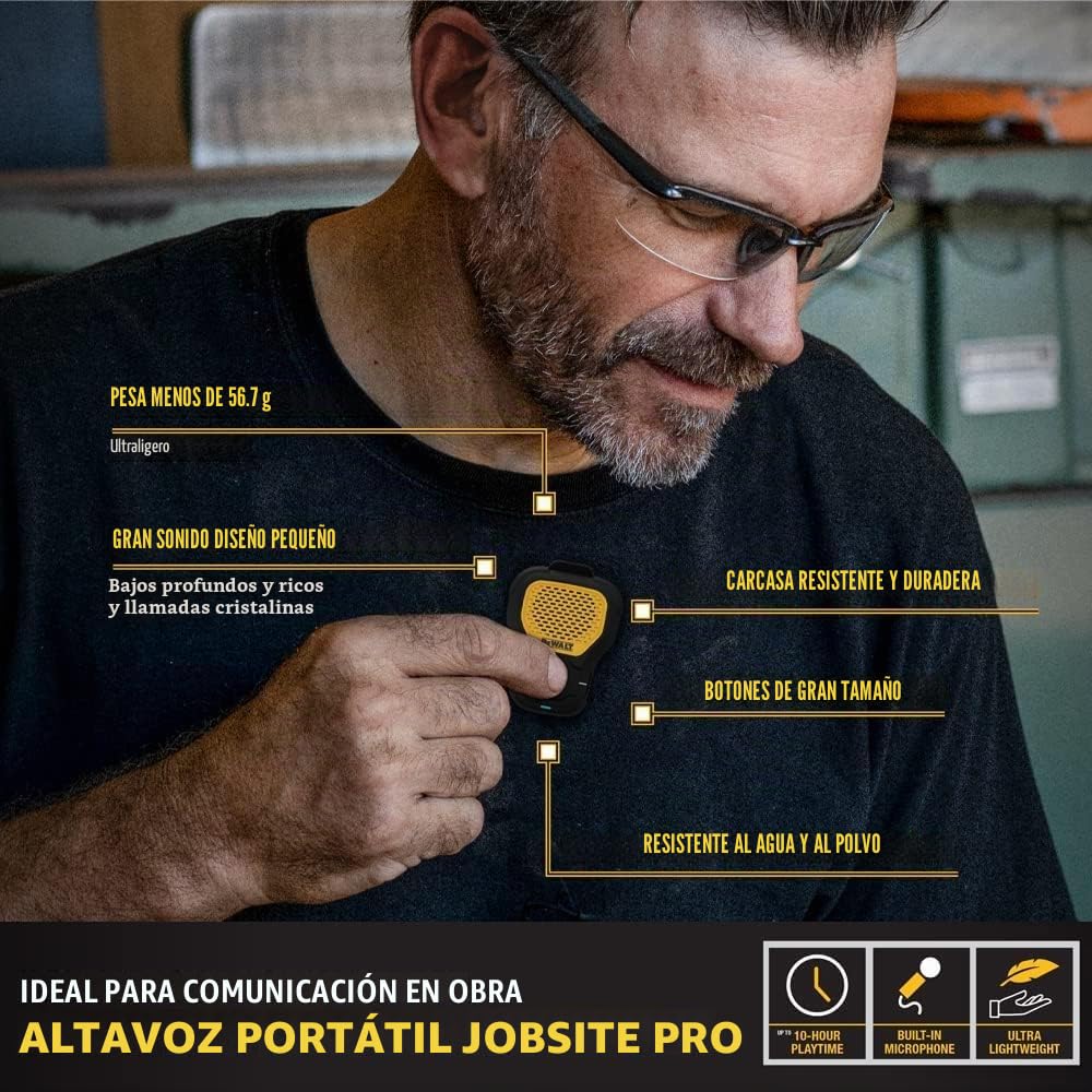 DEWALT Altavoz portátil JOBSITE Pro
