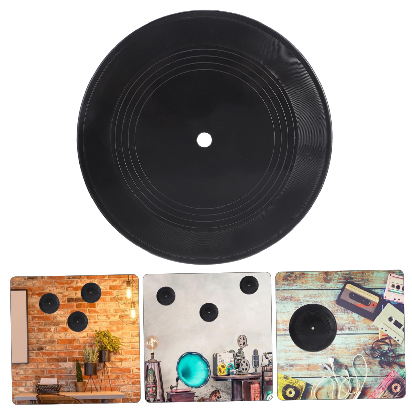 ARTIBETTER 10 Set Decorazioni Murali Alla Moda Decorazioni E Vuoti Per La Decorazione Arredamento Della Stanza Indipendente Camera Adesivi Muro Wall Stickers Vinile Black 10 Pezzi * 10