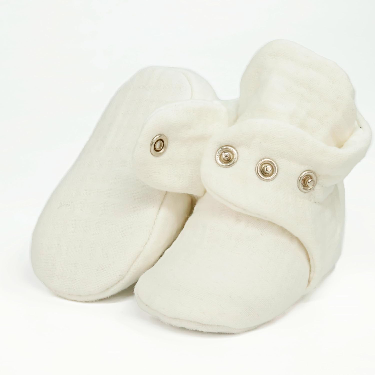 Ella Bonna Baby Booties Organic Cotton Muslin Newborn Baby Slippers Baby Boy Booties, Infant Girl Booties, 6-12 months, 0-6 Months, 12-18 Months, 0-3 Months, 18-24 Months, Toddler Shoes