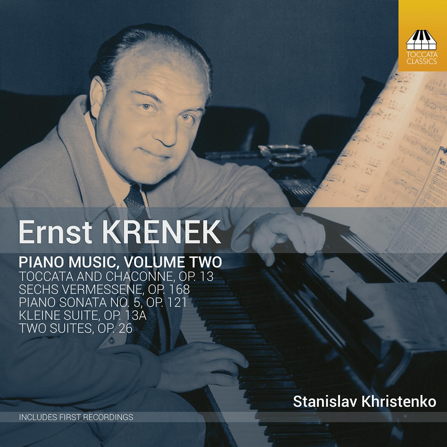 Ernst Krenek: Piano Music, Volume Two