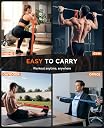 SUNPOW Pull Up Assist Band Resistance Bands Set Exercise Heavy Duty Workout Bands for Body Exercise Stretch Powerlifting Fitness Resistance Training Mobility Band-Set of 5 gallery image