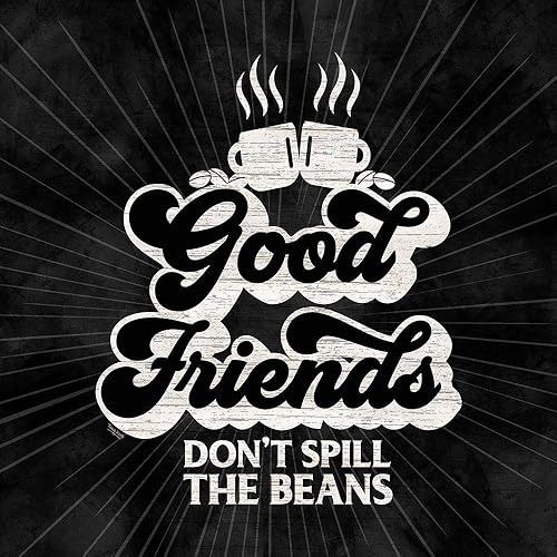 Posterazzi PDXRB13995TRLARGE - Póster con texto en inglés «V-Good Friends» de Tara Reed, 24 x 24 pulgadas, multicolor