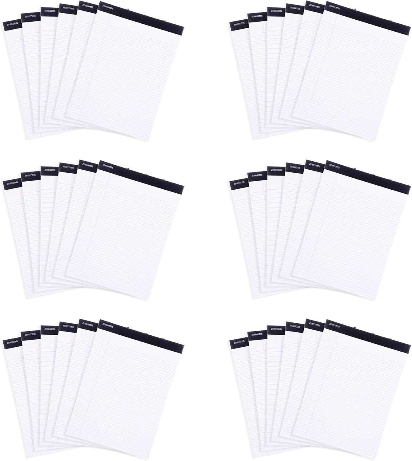 Mintra Office Legal Pads, ((xBasic, 8.5in x 11in, Narrow