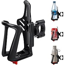 Sollee Portaborraccia Per Bici Senza Viti, Cinturino Per Portaborraccia,Base Di Montaggio Per Gabbia In Silicone - Foto 13