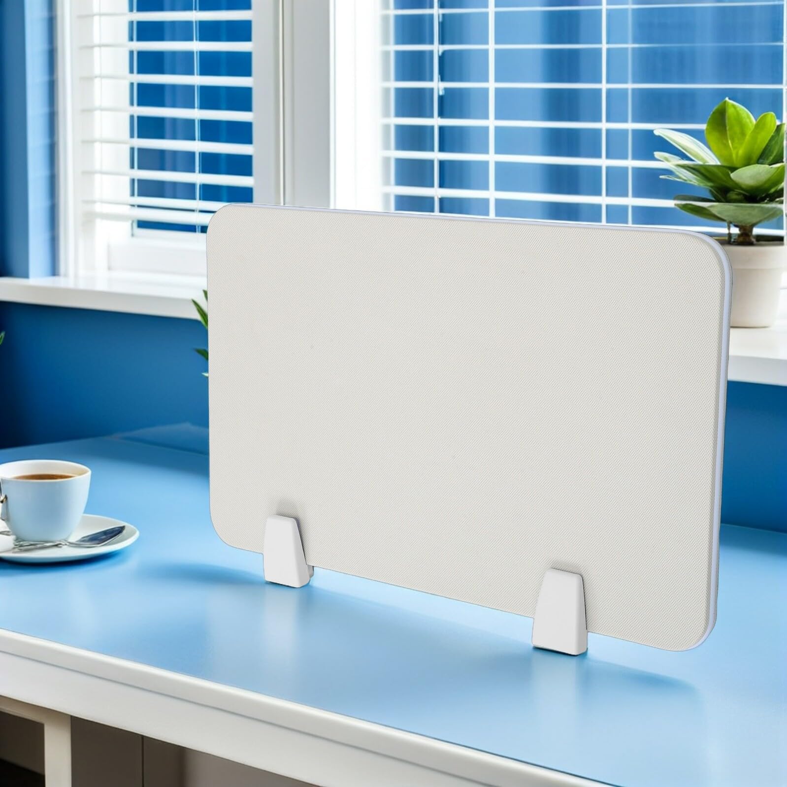Schalldichte Akustik-Schreibtisch-Trennwand – Büro-Trennwand für Arbeitsplatz-Privatsphäre reduziert visuelle Ablenkungen, ideal für Kabinen und offene Büros