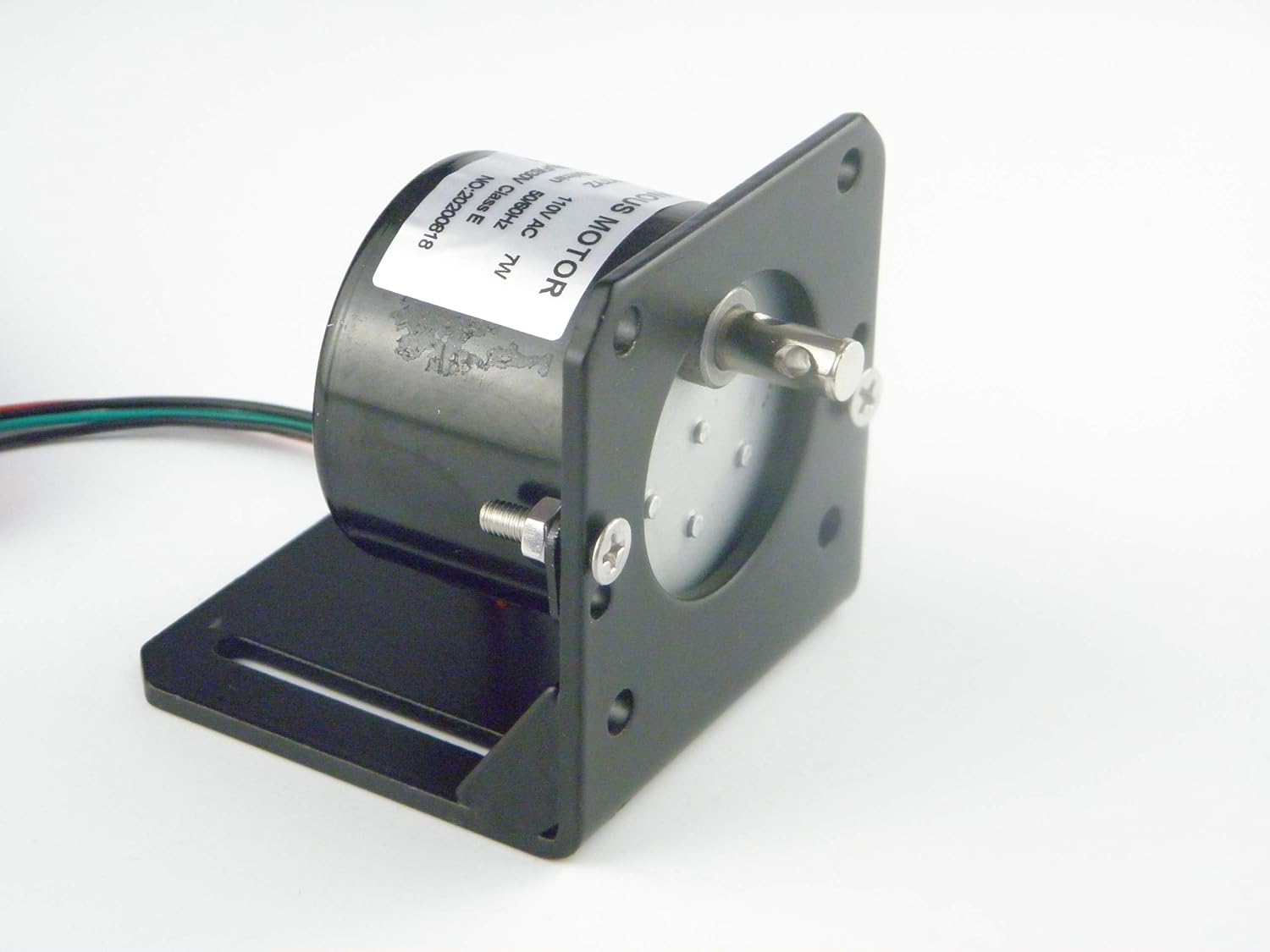 CHANCS Permanent Magnet Synchronous Motor 50KTYZ 110V 1-1.2RPM Micro AC Motor With Bracket - - 