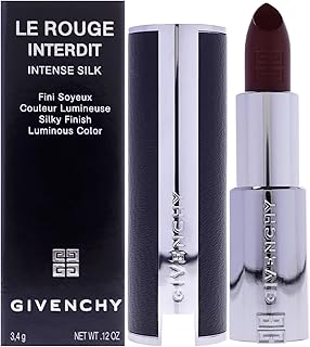 Le Rouge Interdit Intense Silk Lipstick - N334 Grenat Volontaire by Givenchy for Women - 0.11 oz Lipstick