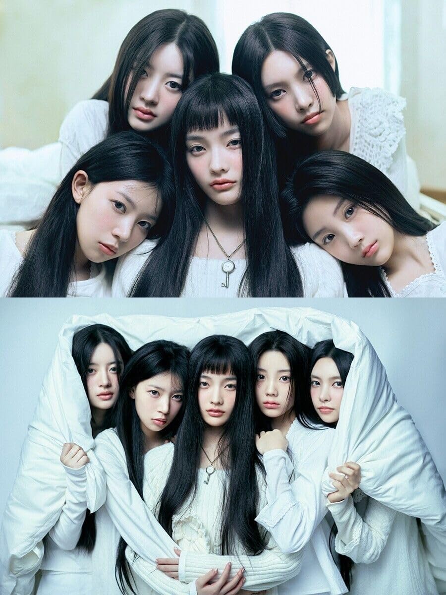 ILLIT [SUPER REAL ME] 1st Mini Album (WEVERSE ALBUMS Ver.) K-POP SEALED, 90 * 120 * 5 mm, WHITE