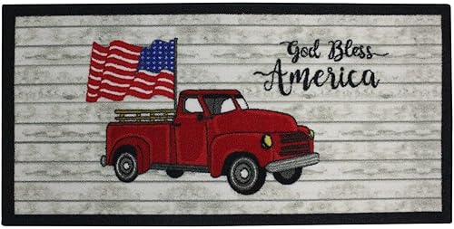 Miniatura 10 de Kashi Home Alfombra de cocina, alfombra de área, alfombra, hermosa impresión antideslizante de látex parte trasera capuchino 18x30 forma D