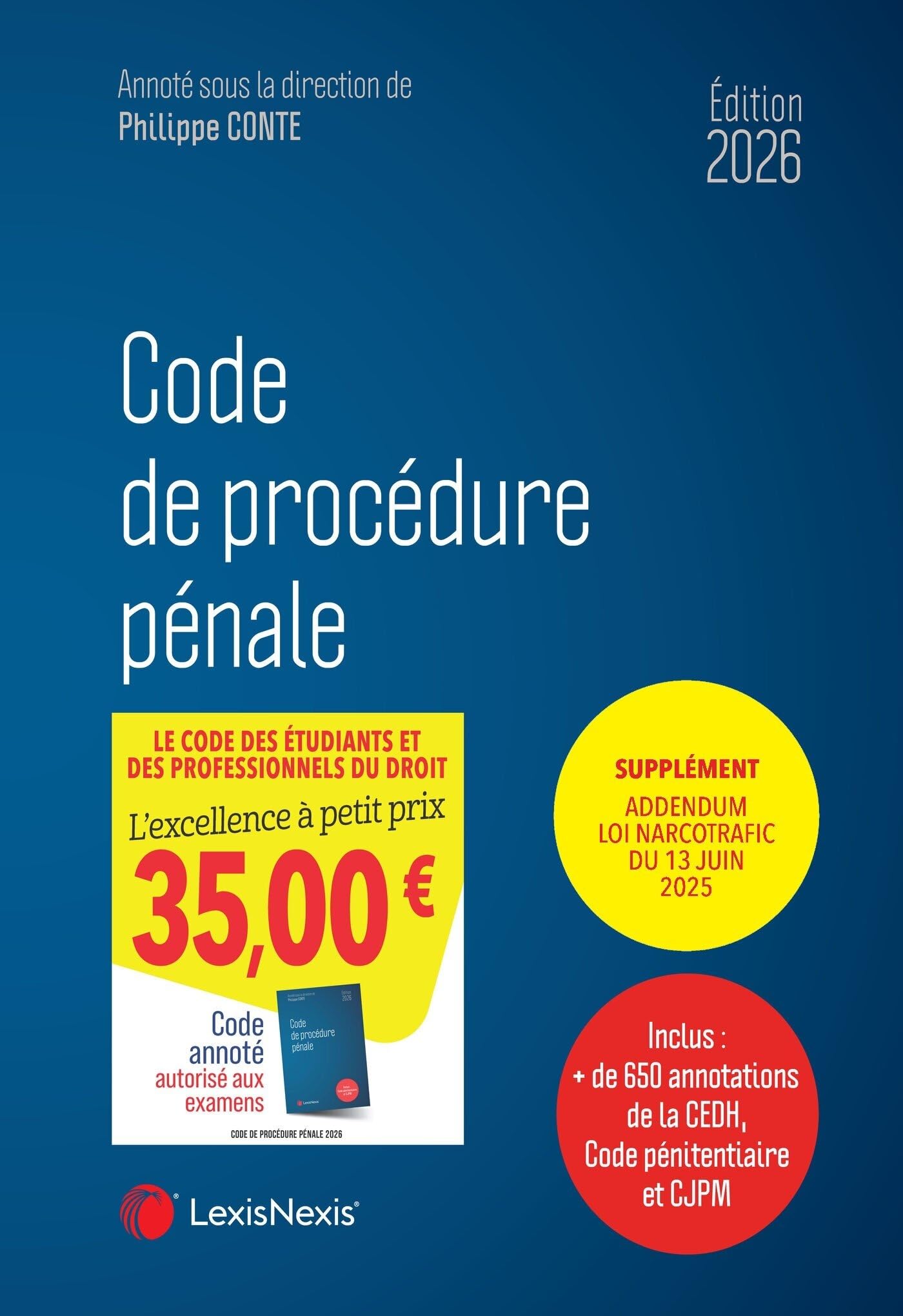 Code de procédure pénale 2026 - Gogorza, Amane, Jacobet de Nombel, Camille  de, Peltier, Virginie, Conte, Philippe - Livres - Amazon.fr