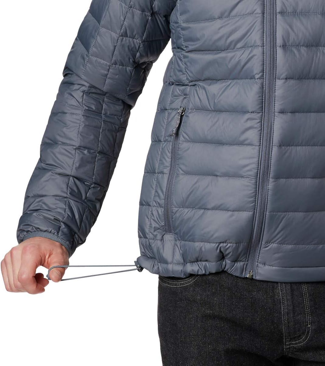 Columbia Mens, Voodoo Falls 590 TurboDown Hooded Jacket, Graphite, X-Large