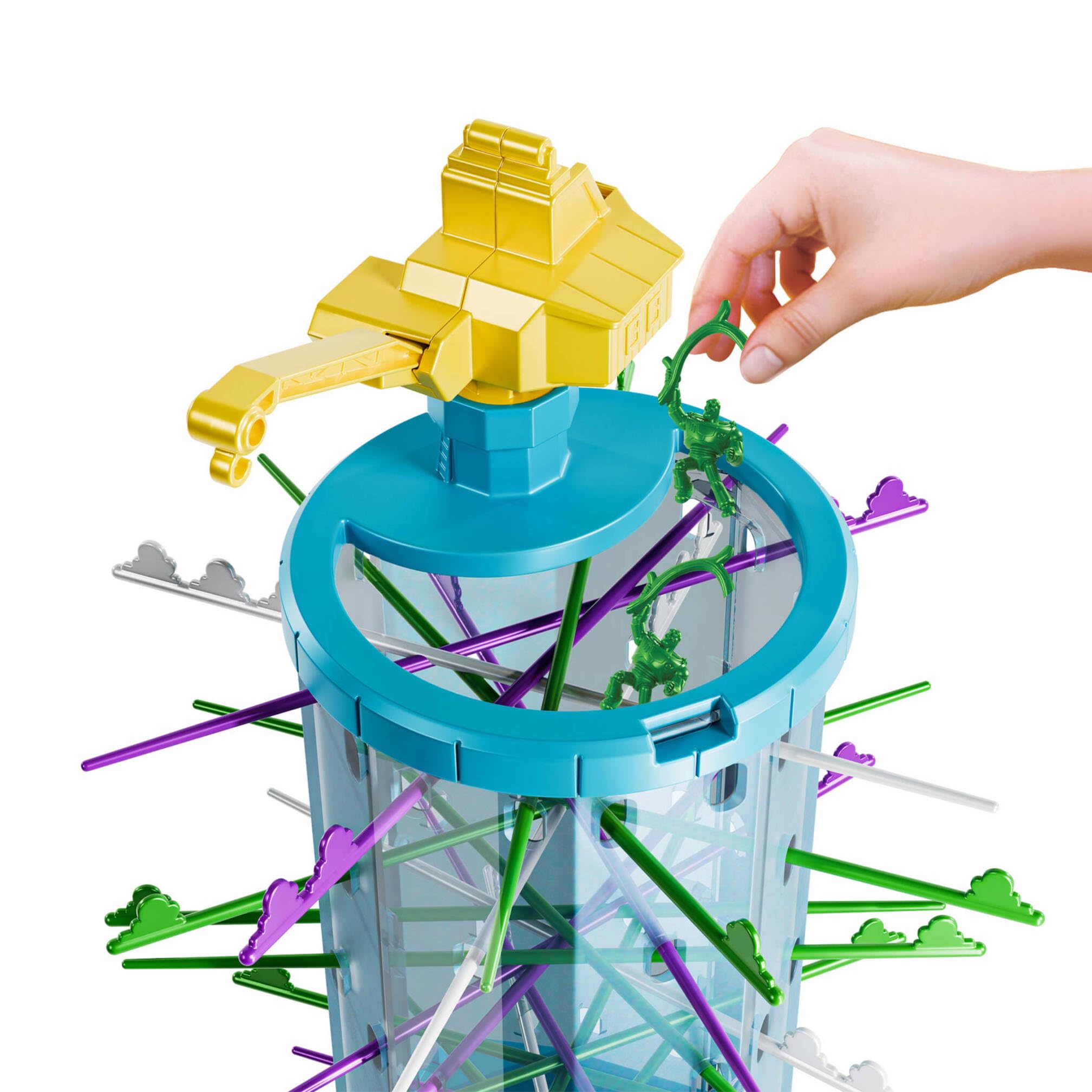 Mattel Games Monos Locos Disney y Pixar Toy Story 5 | Juego Buzz Lightyears para niños y familias, de 2 a 4 jugadores, 5+ años, JLW88