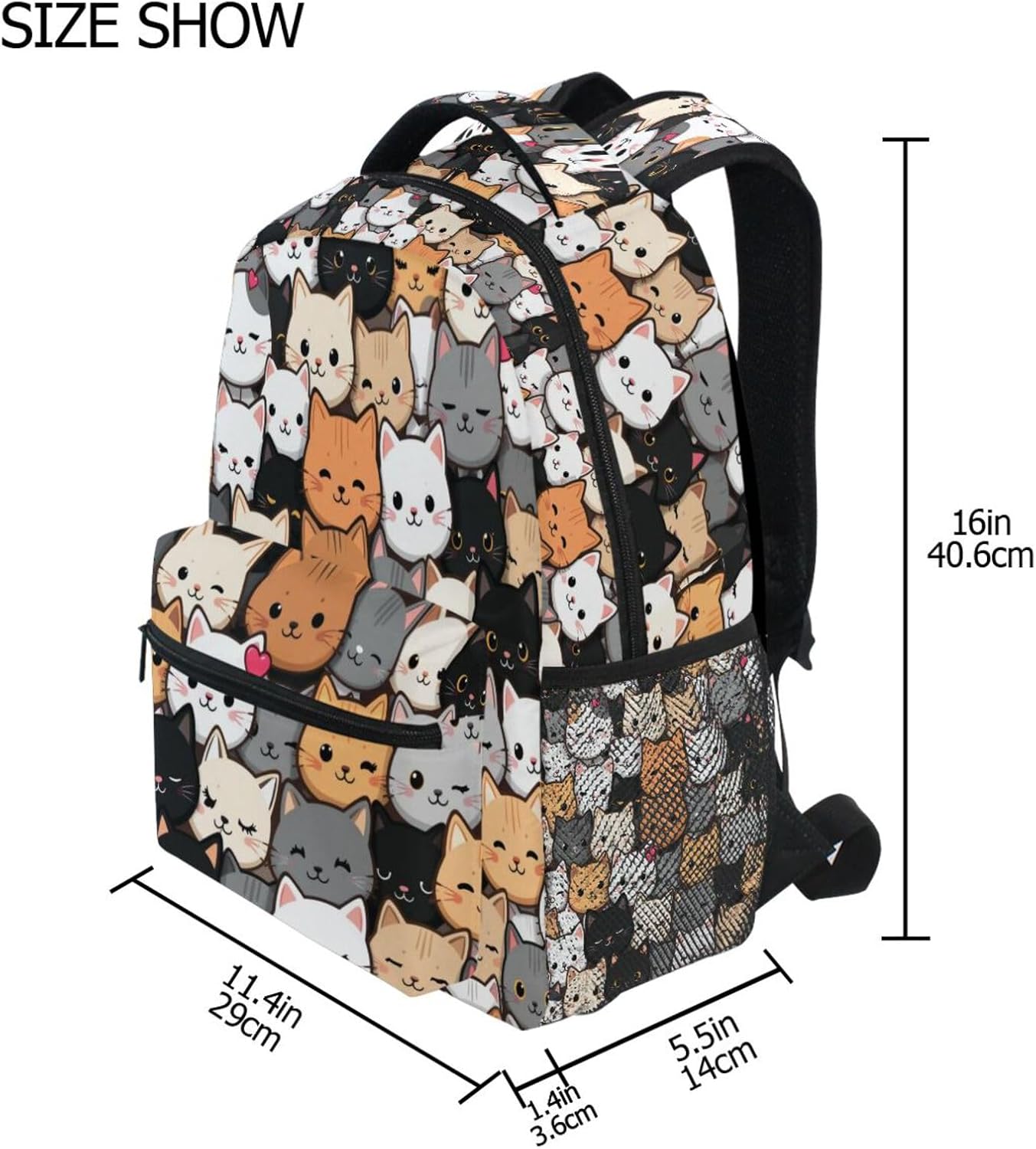 Kcldeci Laptop Backpack Bookbag Kids School Bags Backpacks
