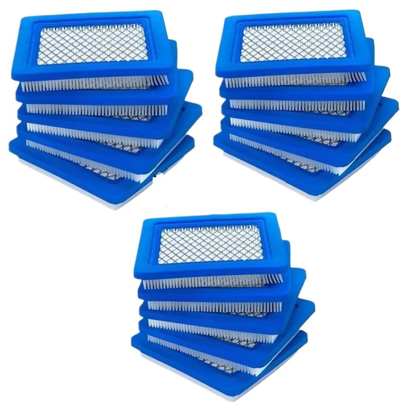 Cartucho De Filtro De Aire Para Cortacésped De Repuesto Compatible Con Para & 491588s 399959(15pcs)