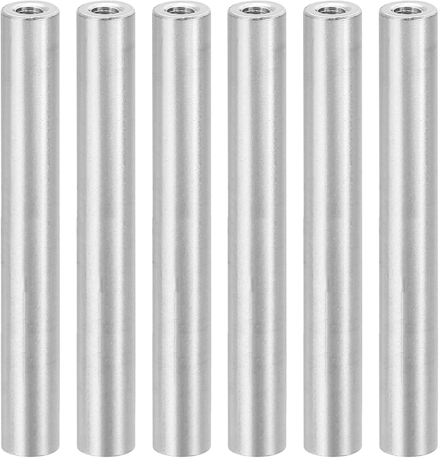 Amazon.com: PATIKIL 12pcs M3 Metal Threaded Standoff Spacer Nuts, Round ...